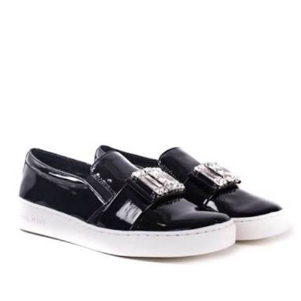 MICHAEL KORS Michelle Patent Leather Sneakers